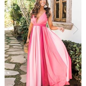 Pink Lily Dress size small